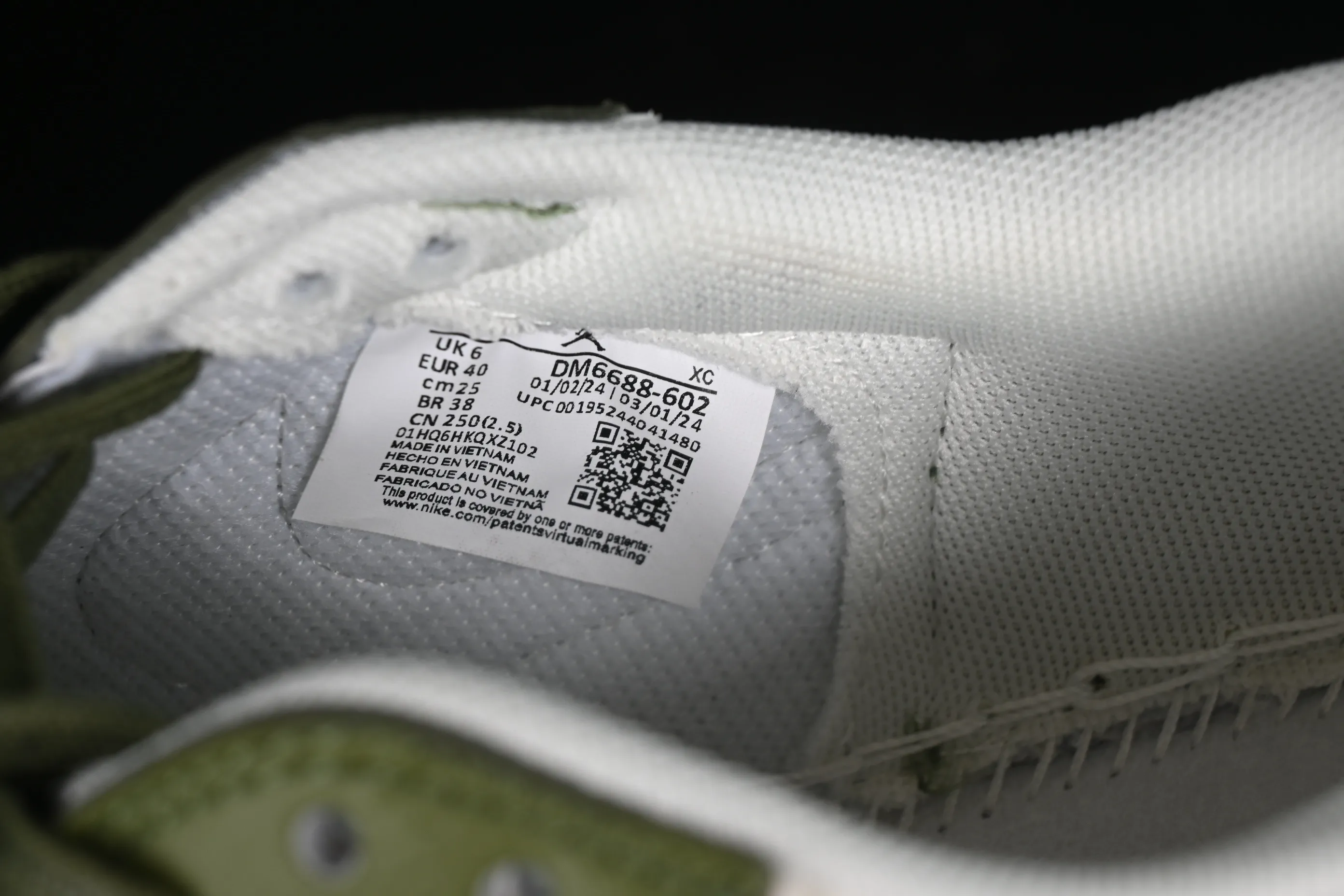 All Categories Air Jordan Jordan Series Basketball Shoes Air Jordan 1 Low High-end Customized Low-top Shoes Travis Scott x Fragment Design x Air Jordan 1 Low OG SP AJ1 Joe 1 Stussi Joint-Beige Army Green Low-top Cultural Casual Shoes DM6688-602
